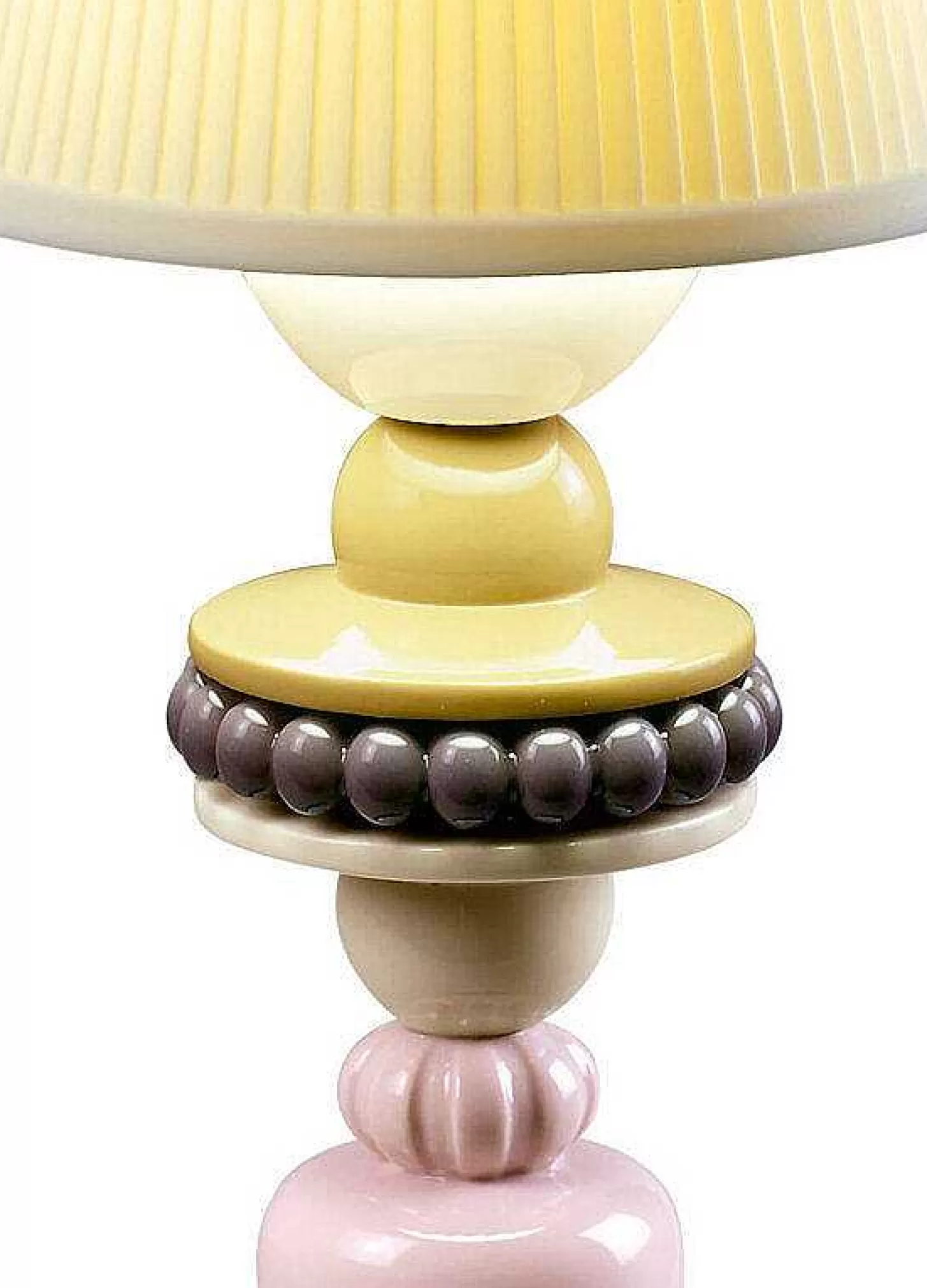 Lladró Sunflower Firefly Table Lamp. Blue^ Light & Scent