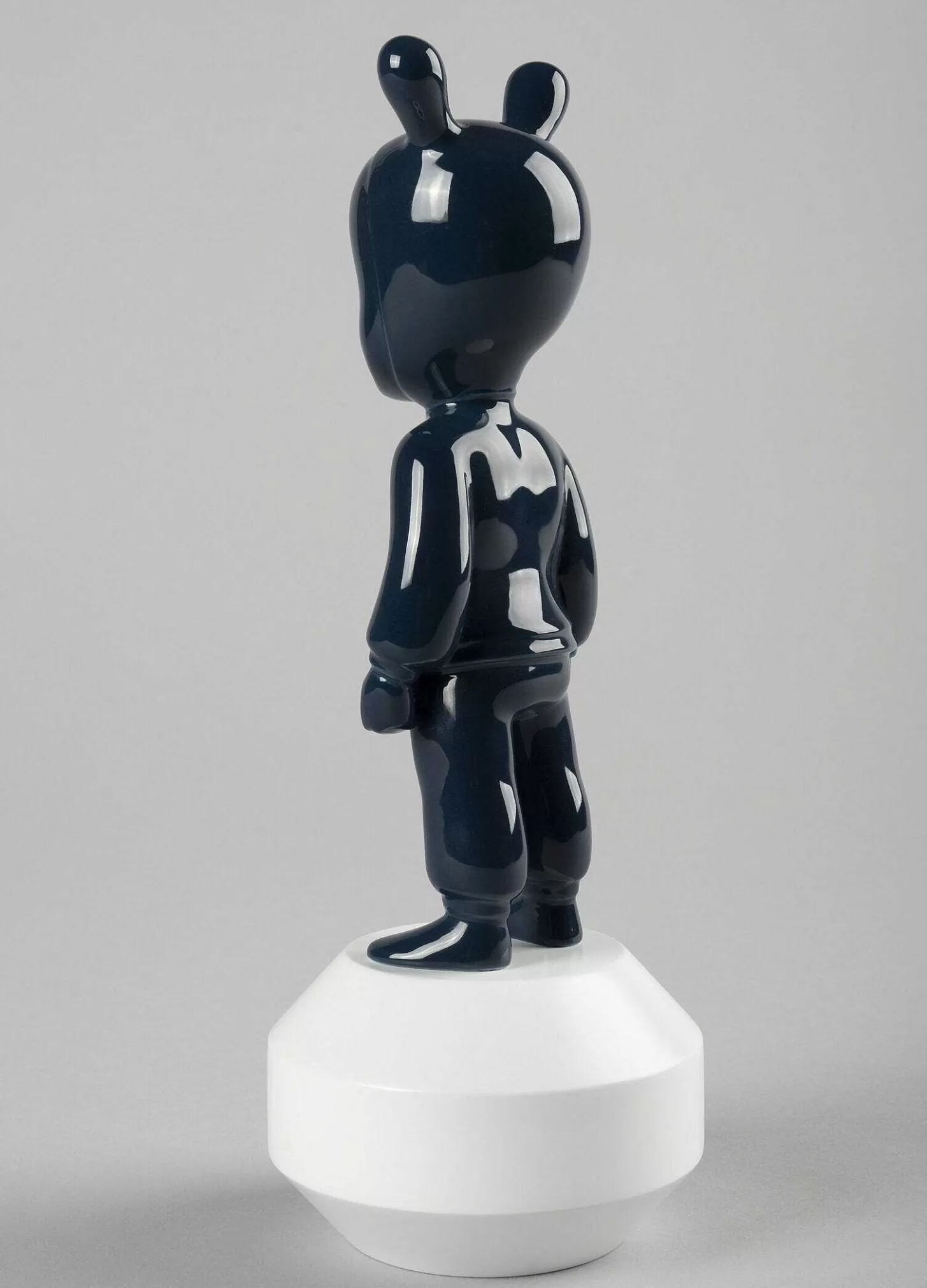 Lladró The Dark Blue Guest Figurine. Small Model^ Design