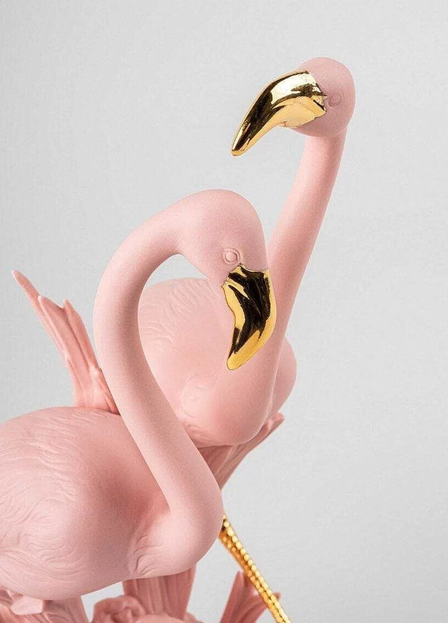 Lladró The Flamingos Sculpture. Pink^ Gifts