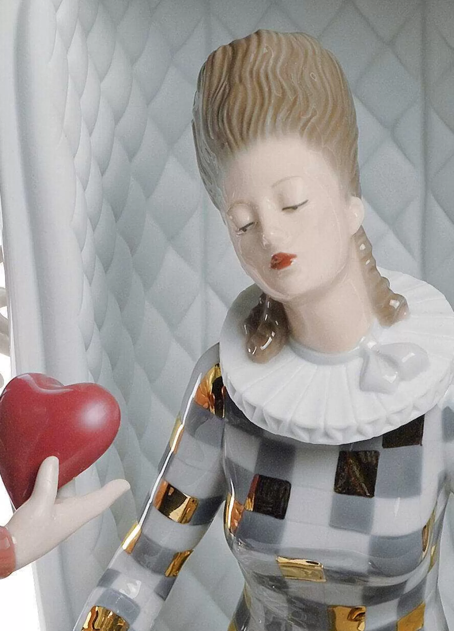 Lladró The Love Explosion Couple Figurine. By Jaime Hayon^ Design