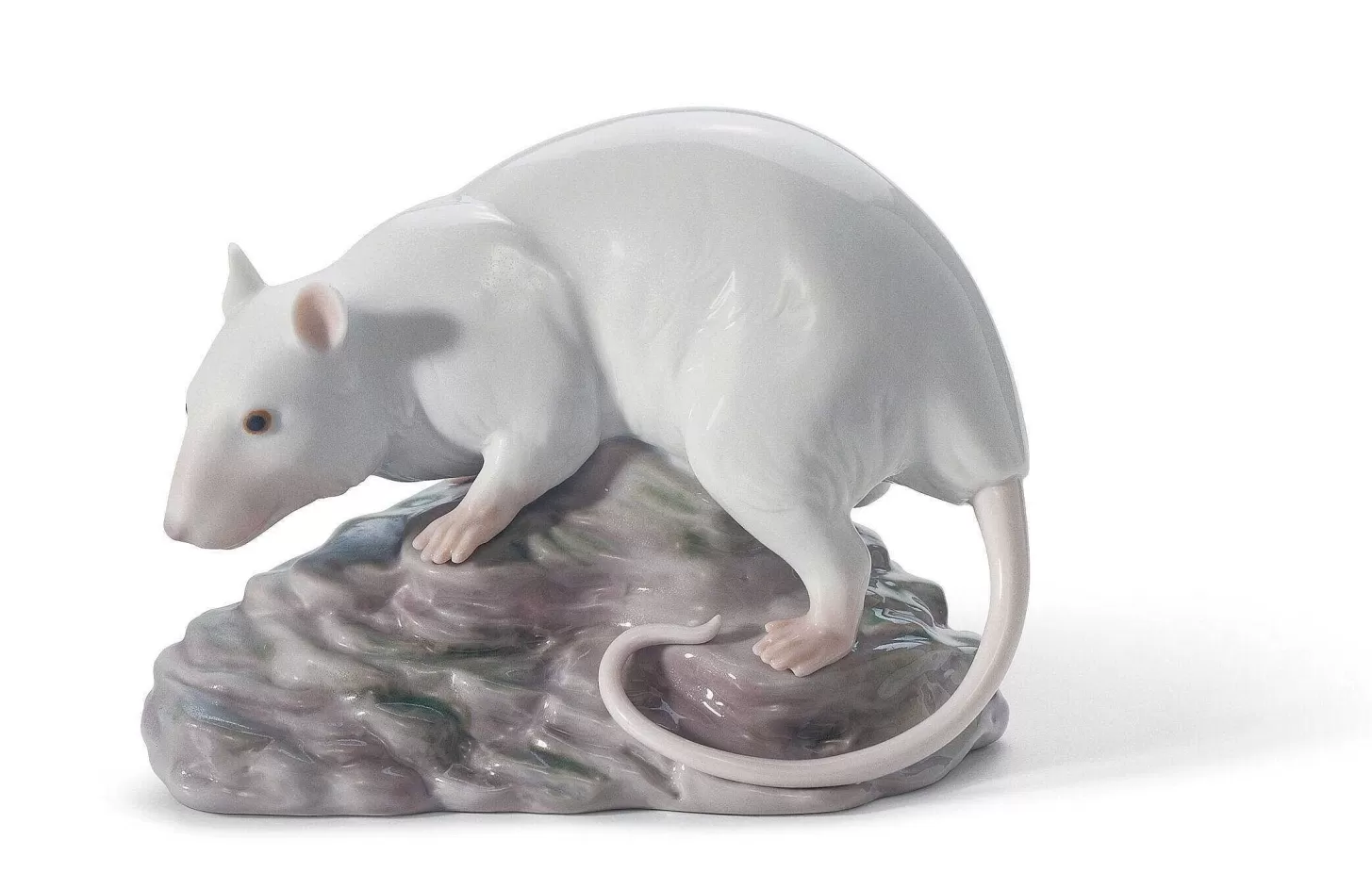 Lladró The Rat Figurine^ Animals