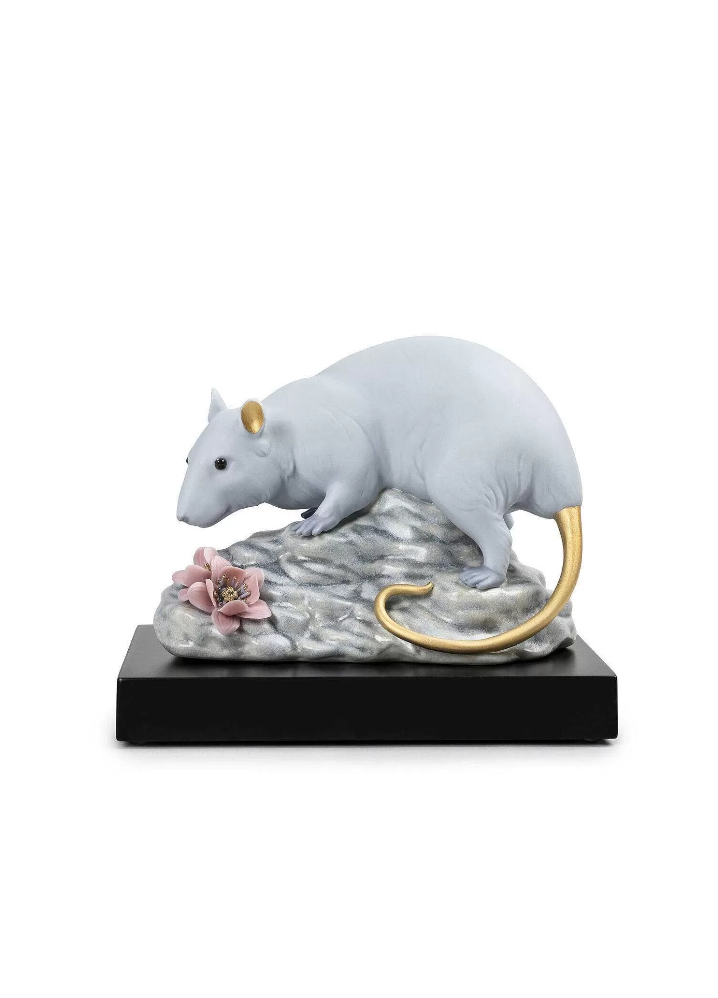 Lladró The Rat Figurine. Limited Edition^ Animals