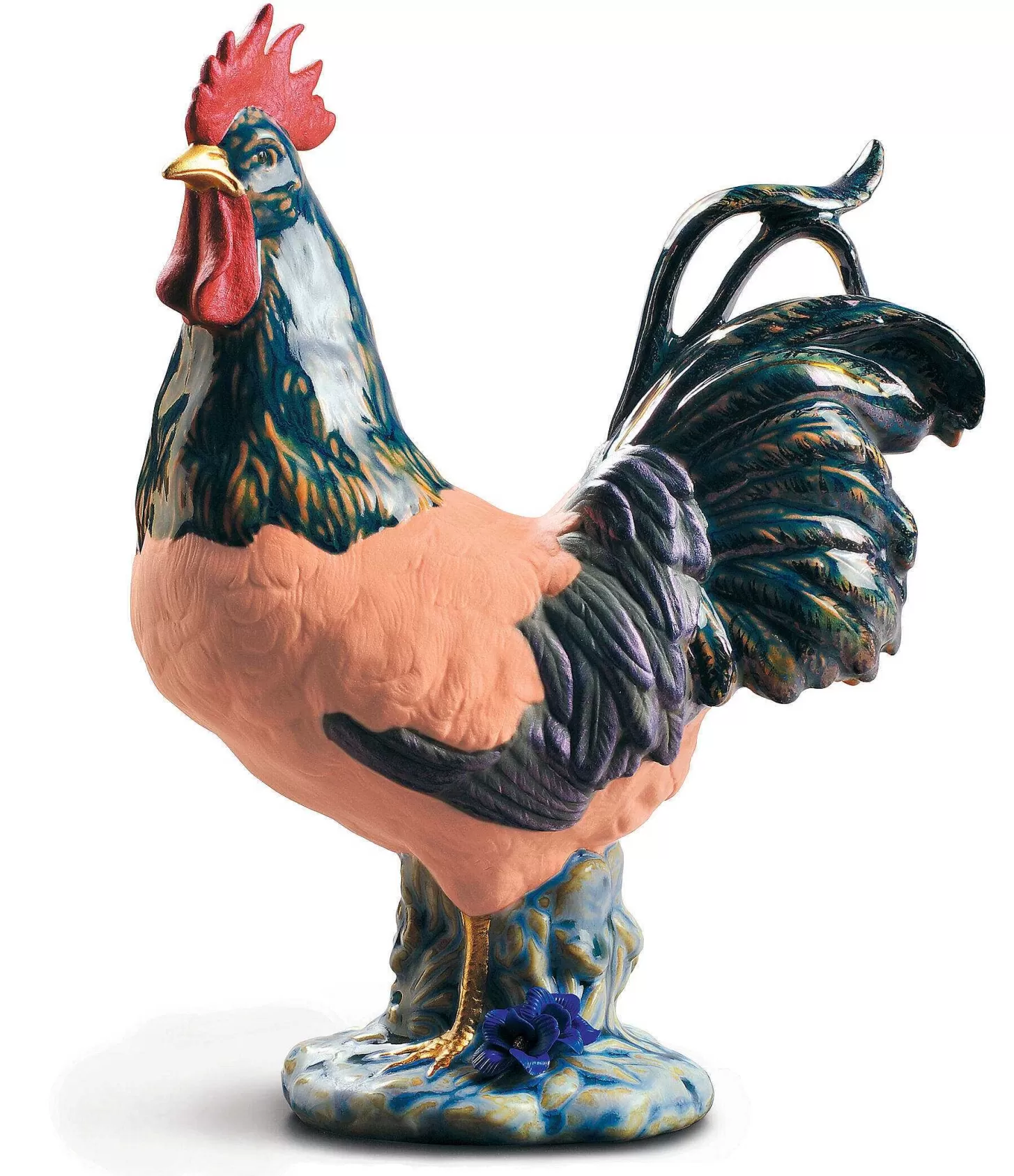Lladró The Rooster Figurine. Limited Edition^ Animals