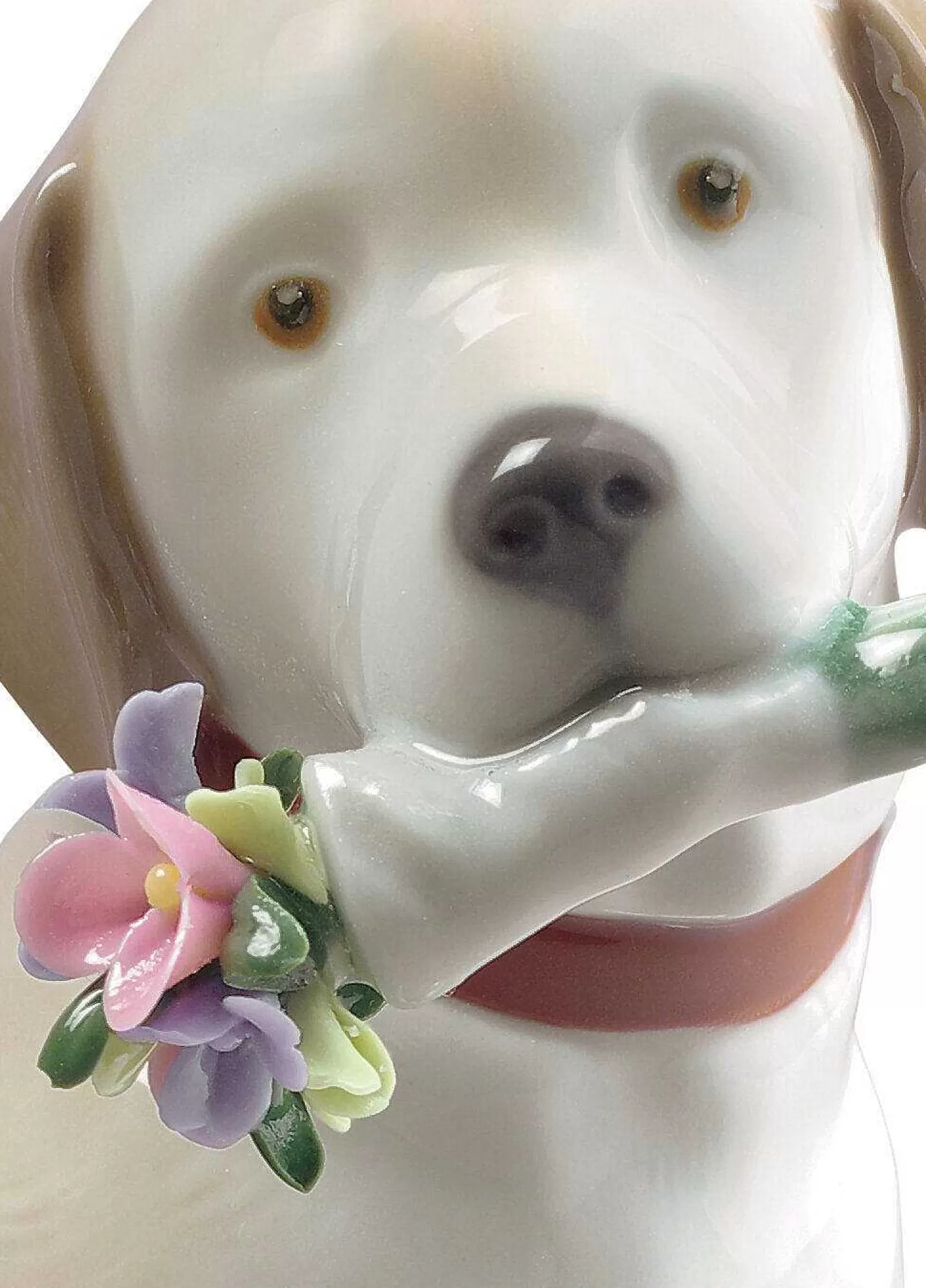 Lladró This Bouquet Is For You Dog Figurine^ Gifts