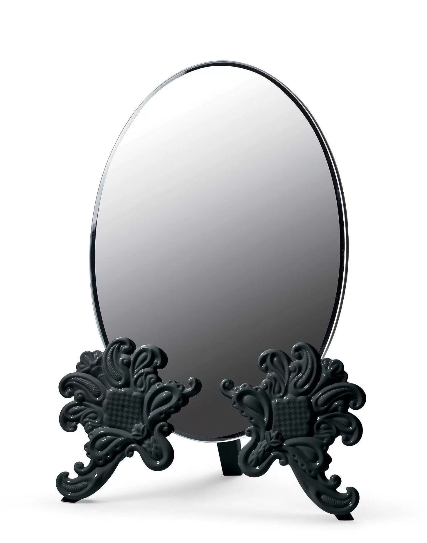 Lladró Vanity Mirror (Black)^ Mirrors