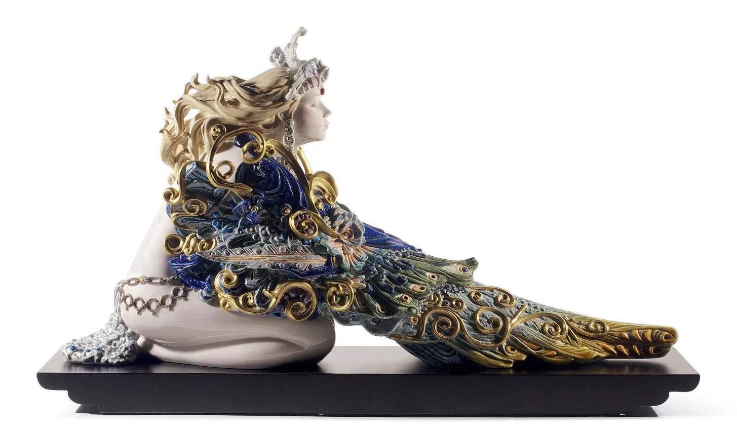 Lladró Winged Beauty Woman Sculpture. Limited Edition^ High Porcelain